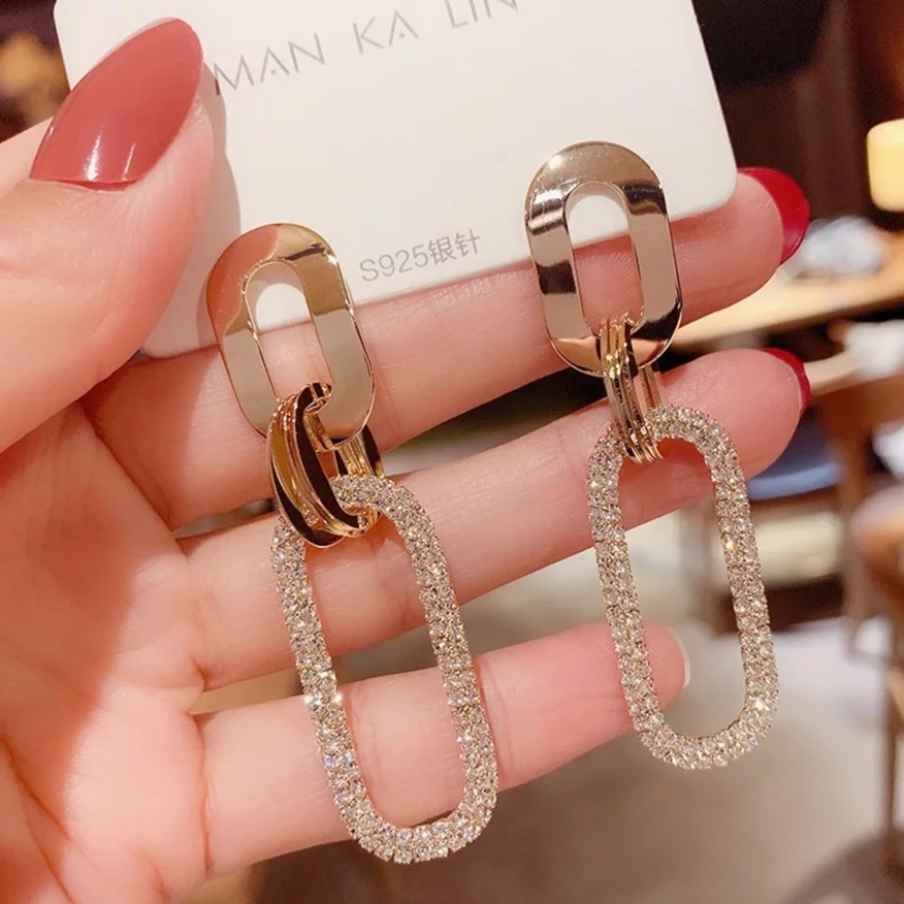 New 18k gold plated luxury Earrings - Picture 2 of 4